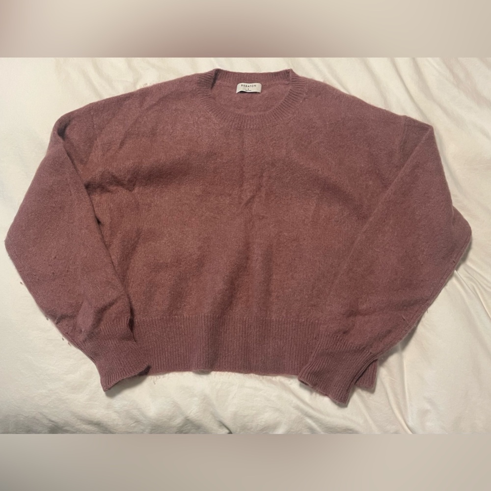 Babaton Mauve Crewneck Sweater